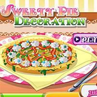 Игра Украшение праздничного пирога онлайн