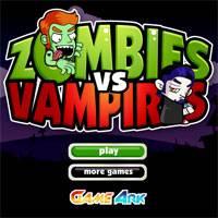 Игра Вампиры против Зомби онлайн