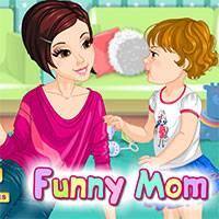 Игра Веселая мама онлайн