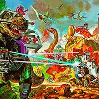 Игра Война динозавров онлайн