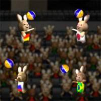 Игра Волейбол Для Кроликов онлайн