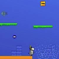 Игра Зебра-аквалангист онлайн