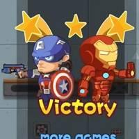 Игра Железный человек и Капитан Америка онлайн