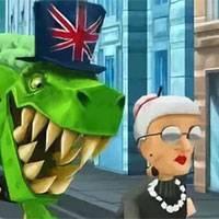 Игра Злая бабушка бежит в Лондоне онлайн