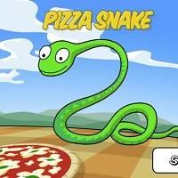 Игра Змейка ест пиццу онлайн