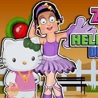 Игра Зоя и Хеллоу Китти онлайн