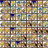 Игра Маджонг с героями Симпсонов онлайн