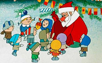 Новогодние мультфильмы про Деда Мороза
