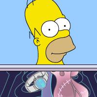 Игра Лікарня: Гомер на рентгені