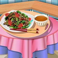 Игра Кухня Сари: М'ясний салат