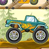 Игра Гонки на тракторах: Вогненні гонки в лісі!