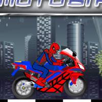 Игра Людина Павук на мотоциклі