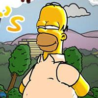 Игра Сімпсони: Гомер збирає пончики