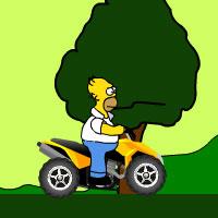 Игра Сімпсони: Гомер на мотоциклі