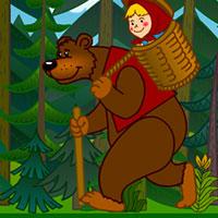 Игра Маша та Ведмідь відповідають на питання