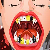 Игра Операція: Дракула лікує Зуби