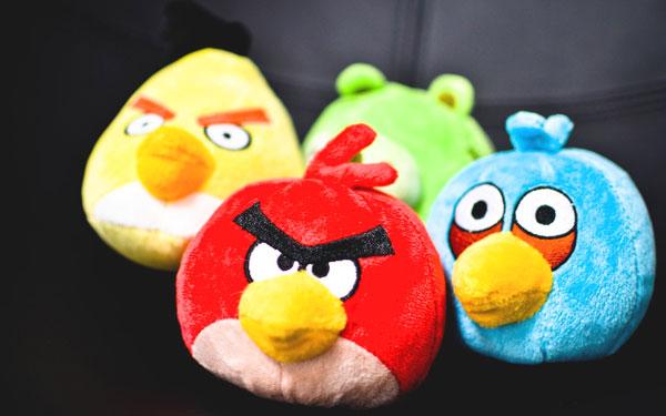 Мягкие игрушки Angry Birds