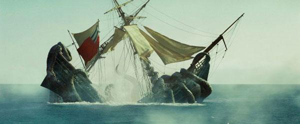 Пираты Карибского моря: чудище Кракен
